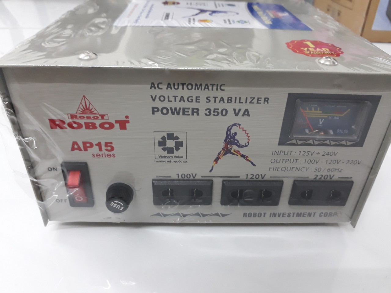 Ổn áp tự động robot 350A 