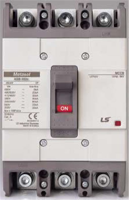 Aptomat MCCB 3P 100A 42kA LS ABS103c