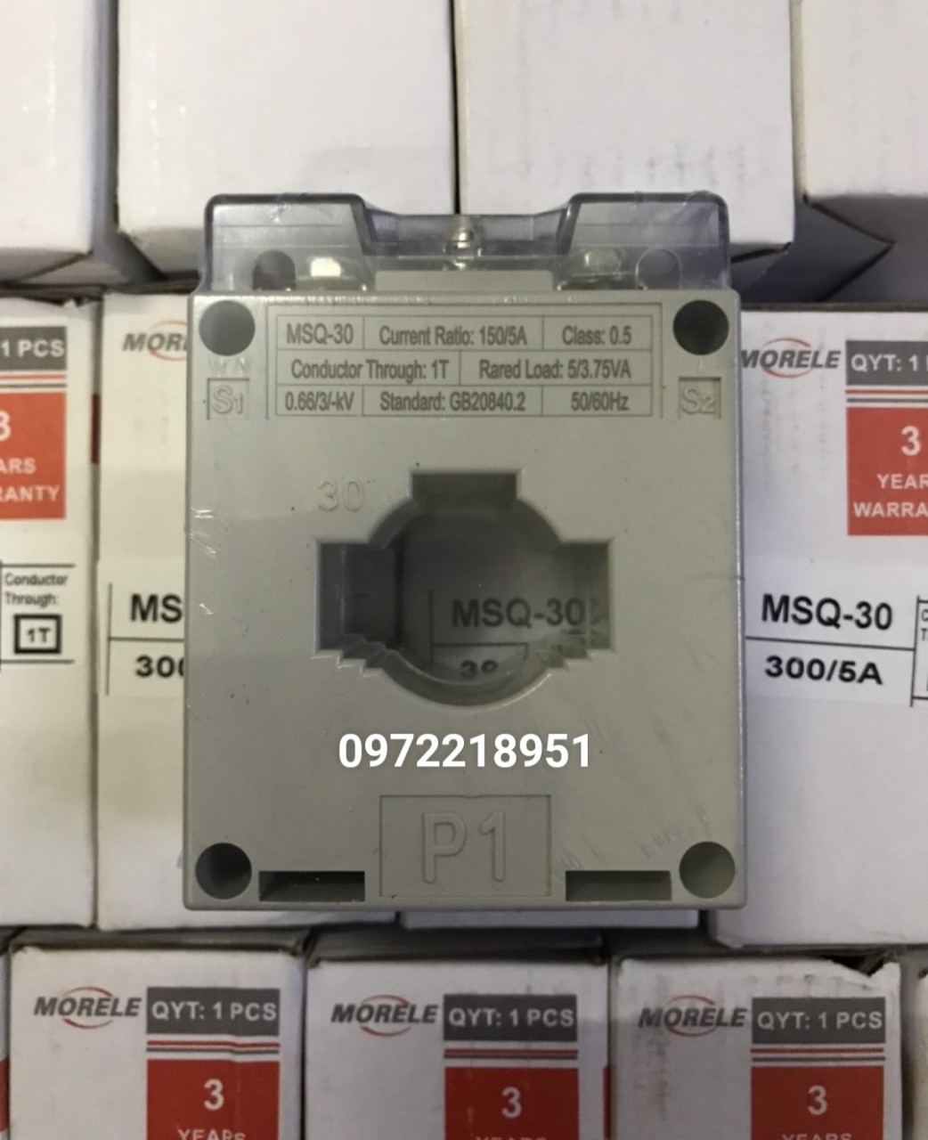 Biến dòng vuông MSQ-30 150/5A MORELE